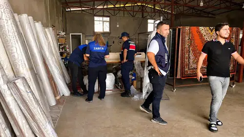 Diyarbakır'da halı yıkama fabrikalarına baskın: 5 iş yeri mühürlendi