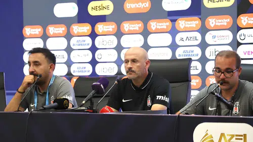 Beşiktaş Teknik Direktörü Italiano Amedspor'un hakkını teslim etti: Muazzam!