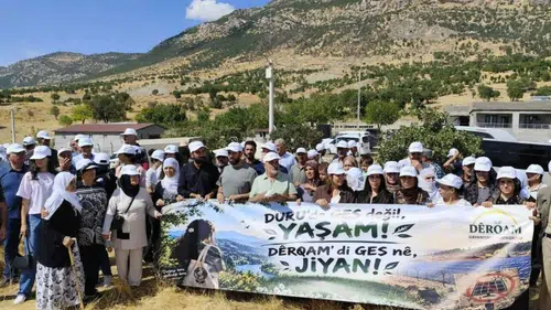 Duru köyünde GES eylemi: Geçim alanlarımız yok olacak