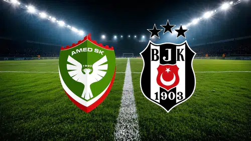Amedspor Beşiktaş maçı hangi kanaldan canlı yayınlanacak? Amedspor Beşiktaş saat kaçta?