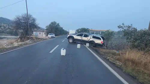 Diyarbakır Çermik-Siverek yolunda sabah saatlerinde trafik kazası: 1 yaralı