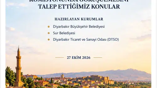 Diyarbakır'ın bütçe maratonu başladı: 8 bakanlığa sunulan 40 sayfalık dev yatırım dosyası
