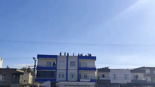 Diyarbakır Bismil'de fırtına sonrası onarım faciası: 1 usta hayatını kaybetti