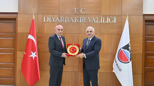 EMŞAV heyetinden Diyarbakır'da üst düzey temaslar: Vali ve Emniyet Müdürü ile görüştüler