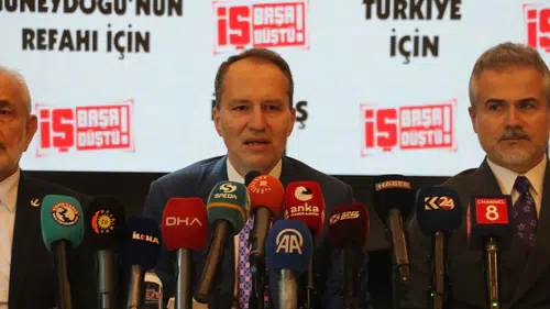 Fatih Erbakan'dan Diyarbakır'da barış mesajı: Sürece karşı durmamız mümkün değil