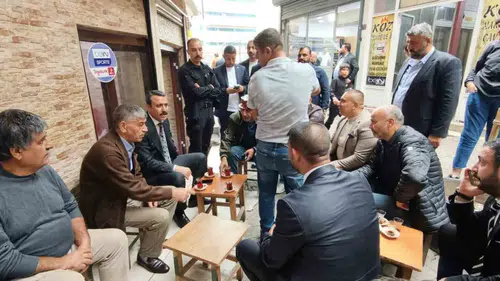 MHP Diyarbakır İl Başkanı Özcoşar'dan saha turu: Terörsüz Türkiye süreci anlatılıyor