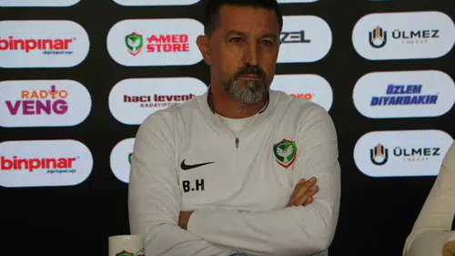 Amedspor Teknik Direktörü Besnik Hasi'den Samsunspor maçı öncesi kritik uyarılar
