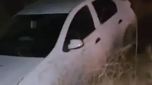 Diyarbakır Yenişehir'de trafik kazası: Kontrolden çıkan otomobil takla attı