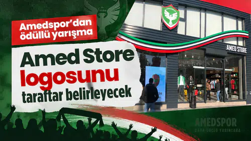 Amedspor'dan ödüllü yarışma: Amed Store logosunu taraftar belirleyecek