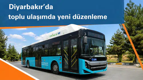 Diyarbakır'da toplu ulaşımda yeni düzenleme: İki ilçeye gidecekler dikkat, güzergahlar değişti