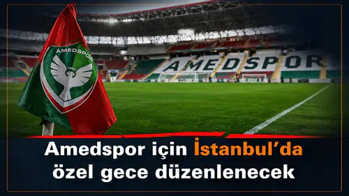 Amedspor için İstanbul'da gece düzenlenecek: Eski Başkan Aziz Elaldı duyurdu