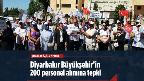 Diyarbakır Büyükşehir'in 200 şoför alımı tartışma yarattı: Çıkarılan işçiler tepkili