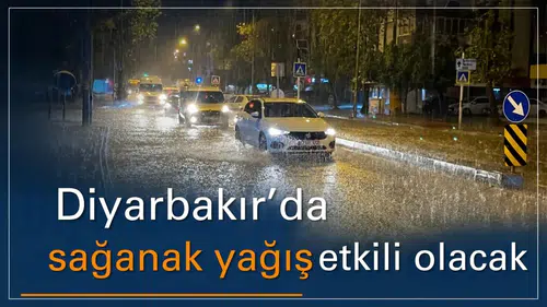 Diyarbakır hava durumu: Sağanak yağış kapıda, sıcaklıklar mevsim normallerinin altında
