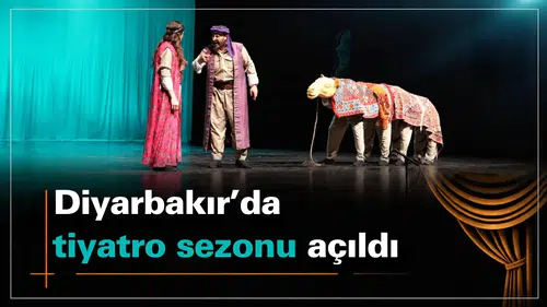 Diyarbakır Şehir Tiyatrosu sezona 50 kişilik kadroyla girdi: 'Moraşîn'  izleyenleri büyüledi