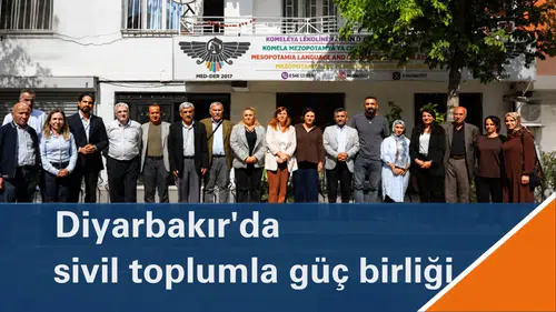 Diyarbakır'da sivil toplumla güç birliği: Eşbaşkanlar üç derneği ziyaret etti