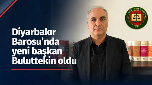 Diyarbakır Barosu'nda bayrak değişimi: Yeni başkan Sertaç Buluttekin kimdir?