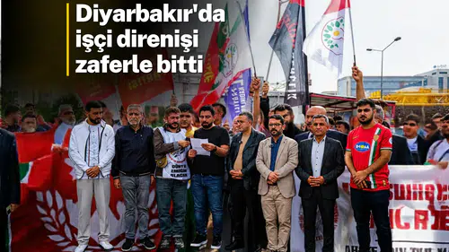 Diyarbakır'da işçi direnişi zaferle bitti: Şehir Hastanesi çalışanları mutlu sona ulaştı