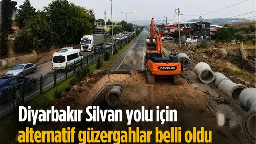 Diyarbakır Silvan yolundaki trafik krizi için alternatif güzergahlar belirlendi