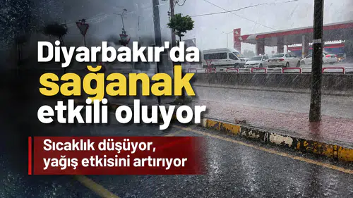 Sıcaklık 6 derece düşüyor, yağış kuvvetleniyor: İşte Diyarbakır'da 28 Ekim hava durumu