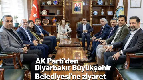 AK Parti'den Diyarbakır Büyükşehir Belediyesi'ne nezaket ziyareti