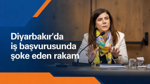 Diyarbakır'da 30 ayda 112 bin kişi başvurdu, 1200 kişi alındı: Eşbaşkan Bucak duyurdu