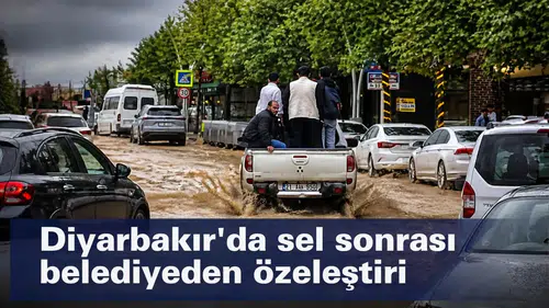 Diyarbakır'da sel sonrası belediyeden özeleştiri: Gecikme sebepleri açıklandı