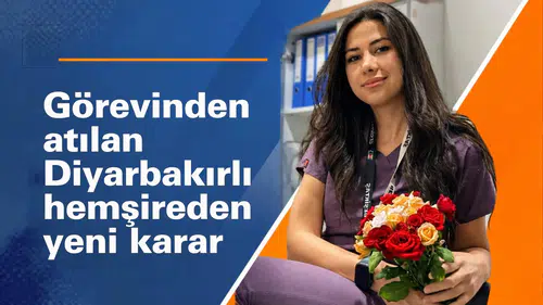 Görevinden atılan Diyarbakırlı hemşire İkra Avcı'dan yeni karar: Hediye edecek