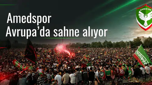 Amedspor Avrupa'da sahne alıyor: 14 sanatçıyla ve futbolcularla buluşma fırsatı