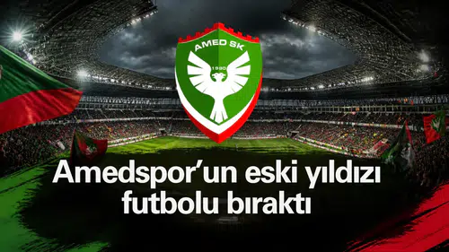Amedspor'un eski yıldızı futbolu bıraktı: Büyük sırrını şimdi açıkladı