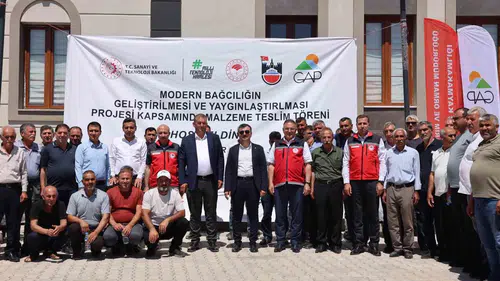 Dicle'de tarım teknolojisi devri 140 çiftçiye 12 milyon liralık ekipman desteği verildi