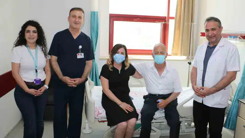 Diyarbakır'da duygusal Babalar Günü Kızı Zeynep'in bağışıyla hayata yeniden tutundu