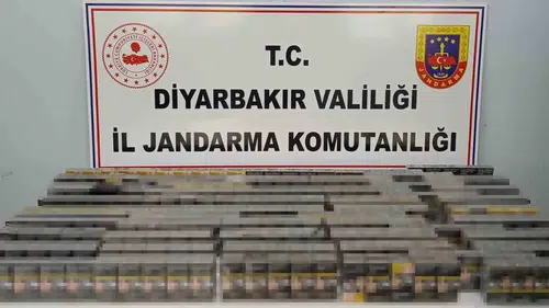 Diyarbakır genelinde kaçakçılıkla mücadele 52 kişiye işlem, binlerce paket sigara