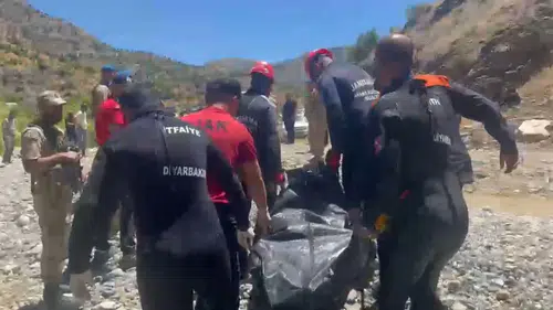 Lice'de 17 gündür süren Sarım Çayı arama çalışmaları acı sonla noktalandı