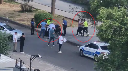 Diyarbakır Adliyesi önünde çekim gerginliği Polise saldıran 4 şahıs gözaltına alındı