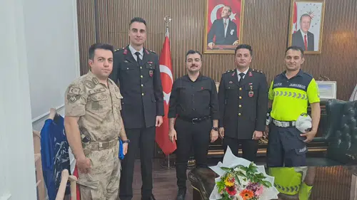 Dicle İlçe Kaymakamı Mustafa Atış'tan jandarma teşkilatına 187. yıl kutlaması