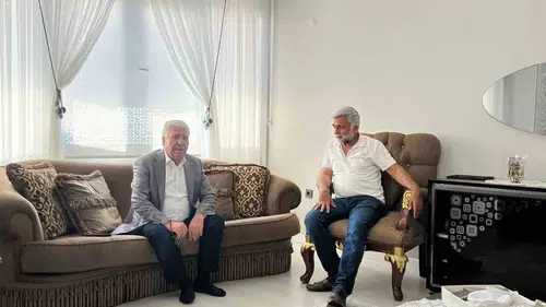 Çermik'te kutsal topraklardan dönüş sevinci Hacılar hanelerinde ziyaret edildi