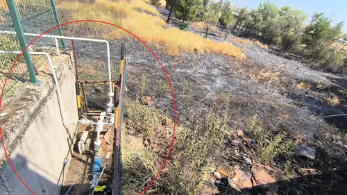 Diyarbakır-Bismil kara yolunda dehşet anları Akaryakıt istasyonunu teğet geçti