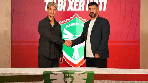 Amedspor kanat hattını genç yetenek Berk Kızıldemir ile güçlendirdi 3 artı 1 yıllık imza