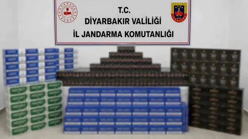 Diyarbakır genelinde jandarmadan geniş çaplı kaçakçılık operasyonu 35 şüpheliye işlem