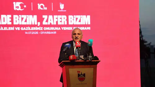 Diyarbakır'da 15 Temmuz vurgusu Şehit yakınları ve gaziler birlik sofrasında buluştu