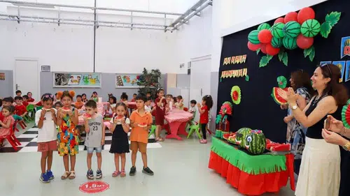 Diyarbakır'ın simgesi Sümerpark'ta yaşatılıyor Minikler karpuz şenliğinde buluştu