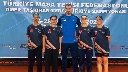 Silvan’ın gururu oldular Masa tenisi takımı ilk kez profesyonel lige yükseldi