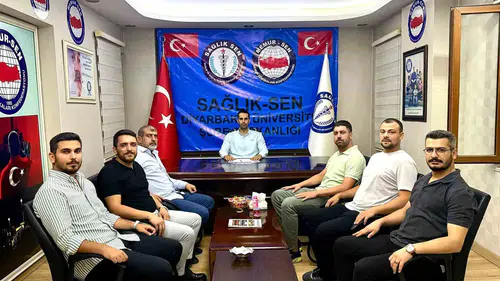 Dicle Üniversitesi'nde sağlık emekçilerine yeni nefes Sağlık-Sen Üniversite Şubesi kuruldu