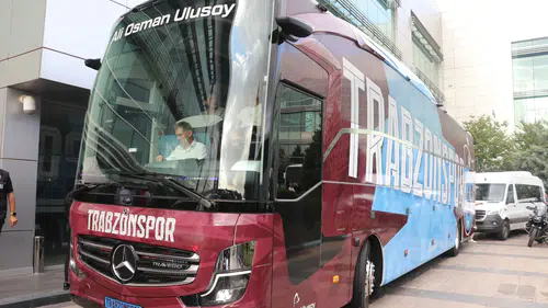 Bordo-mavili kafile Diyarbakır'da: Trabzonspor Amedspor maçı öncesi şehre indi