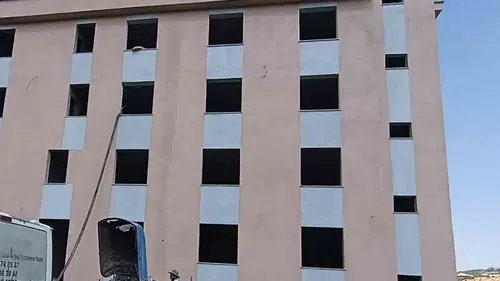 Çermik'te imece geleneği yaşatılıyor Köylüler Kur'an kursu inşaatında gönüllü çalışıyor