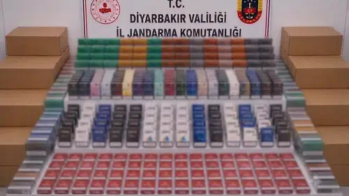 Diyarbakır jandarmasından kaçakçılara büyük darbe Tonlarca ürün ele geçirildi