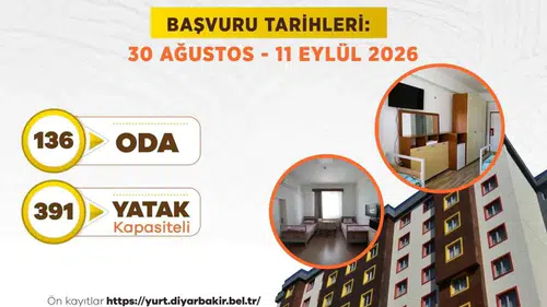 Diyarbakır'da öğrencilere müjde: 391 yataklı kız misafirhanesi için başvurular başladı