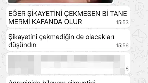 Rojin Kabaiş'in babasına siber zorbalardan silahlı tehdit Davadan vazgeç mesajı