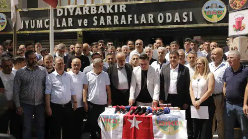 Diyarbakır iş dünyasından kuyumcu esnafına yönelik saldırıya sert tepki Biz buradayız
