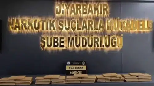 Diyarbakır Bağlar'da narkotik operasyonu: 14 kilo esrar ele geçirildi